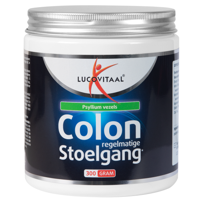 Lucovitaal Voedingssupplementen Colon Regelmatige Stoelgang Poeder Psyllium Vezels 300gr
