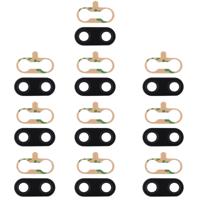 10 stuks back camera lens & lijm voor Xiaomi Mi 8 Lite