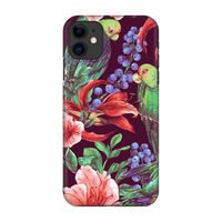 Papegaaien: Volledig geprint iPhone 11 Hoesje