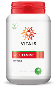 Vitals L-Glutamine 1000 mg Capsules