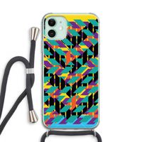 Skew Bee 1: iPhone 11 Transparant Hoesje met koord