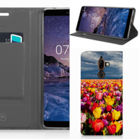 Nokia 7 Plus Smart Cover Tulpen - thumbnail