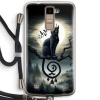 Moonlight Companions: LG K10 (2016) Transparant Hoesje met koord
