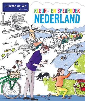 Kleur- en speurboek Nederland (Paperback)