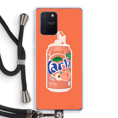 S(peach)less: Samsung Galaxy Note 10 Lite Transparant Hoesje met koord