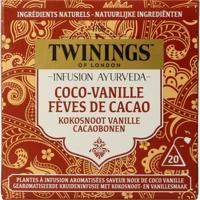 Twinings Ayurveda kokos vanille cacaoboon Twinings Ayurveda kokos vanille cacaoboon