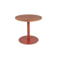 MaximaVida ronde eettafel Java roestbruin 80 cm - zware 49 kg uitvoeri