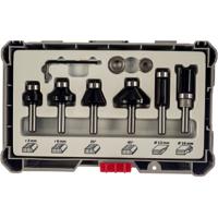 Bosch Accessoires 8-delige gemengde freesset - schachtdiameter 8 mm - 2607017469