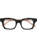 Kuboraum lunettes de vue à logo embossé - Noir