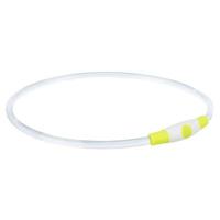 TRIXIE LICHTGEVENDE HALSBAND USB FLASH LIGHT OPLAADBAAR TPU GROEN
