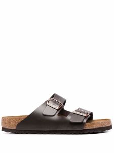 Birkenstock sandales Arizona en cuir - Marron