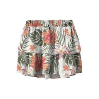 NAME IT KIDS rok Vinaya van gerecycled polyester groen/oranje/ecru - thumbnail