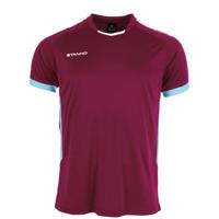 Stanno 410008K First Shirt Kids - Maroon-Sky Blue - 128 - thumbnail