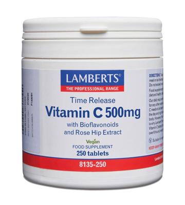 Lamberts Vitamine C 500 time released & bioflavonoiden