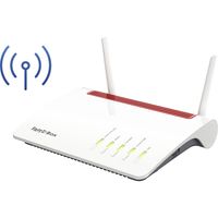 FRITZ!Box 6890 LTE draadloze router Gigabit Ethernet Dual-band (2.4 GHz / 5 GHz) 4G Zwart, Rood, Wit - thumbnail