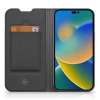 iPhone 14 Pro Book | Wallet Case | White Wood