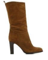 Mace Dames Laarzen in Suede (Cognac) - thumbnail
