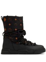 MCM Skyward lace-up boots - Noir - thumbnail