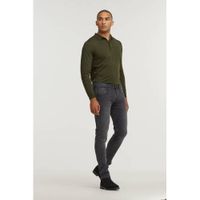 REPLAY slim fit jeans Anbass Hyperflex zwart - thumbnail