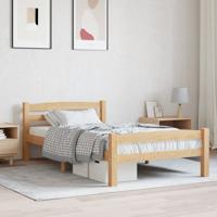 Bedframe massief grenenhout 100x200 cm