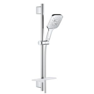 Grohe Rainshower Smartactive glijstangset 3 straalsoorten en zeepschaal 63cm chroom