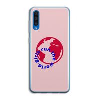 Run The World: Samsung Galaxy A50 Transparant Hoesje