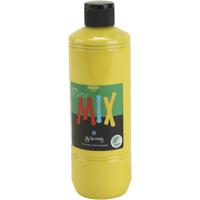 Schjerning Greenspot plakaatverf, matt, primair geel, 500 ml/ 1 fles