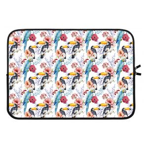 Bloemen tukan: Laptop sleeve 13 inch