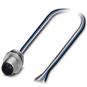 Phoenix Contact 1693762 Sensor/actuator inbouwconnector M12 Aantal polen (sensoren): 4 Stekker, inbouw 0.50 m 1 stuk(s)