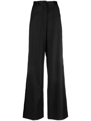 Almaz pantalon ample en laine - Noir