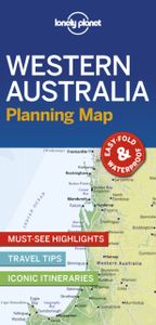 Wegenkaart - landkaart Planning Map Western Australia | Lonely Planet