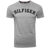Tommy Hilfiger T-shirt met logo print grijs