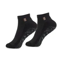 BAHE STUDIO GRIPPY ANKLE SOCKS ANTHRACITE