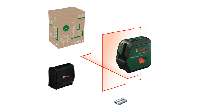 Bosch Groen UniversalLevel 2 Kruislijnlaser | Incl. 2x Alkaline LR06/AA + Opbergetui - 0603663FZ0 - thumbnail
