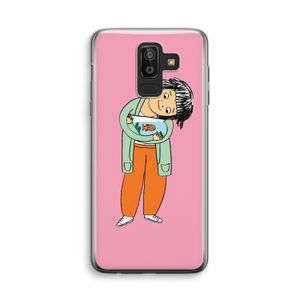 Visknuffel: Samsung Galaxy J8 (2018) Transparant Hoesje
