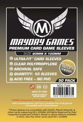 Mayday Premium Magnum Gold Sleeve (80x120mm)