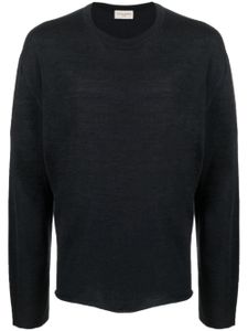 Officine Generale crew-neck long-sleeve jumper - Bleu