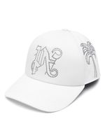 Palm Angels casquette Milano cloutée - Blanc