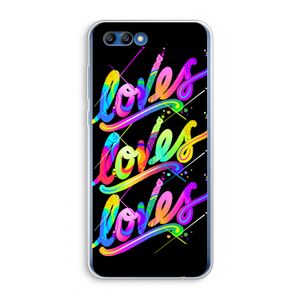 Loves: Honor 10 Transparant Hoesje