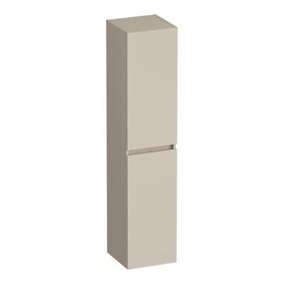 Brauer Joy - Hoge Kast - 160 cm - 2 Deuren - Greeploos - Links of Rechtsdraaiend - Mat Beige