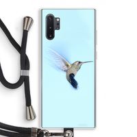 Kolibri: Samsung Galaxy Note 10 Plus Transparant Hoesje met koord
