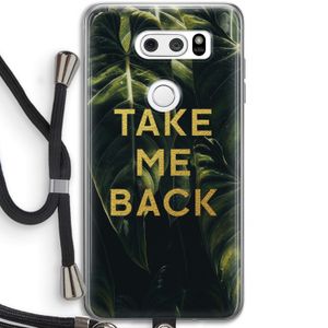 Take me back: LG V30 Transparant Hoesje met koord