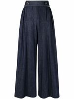 Maison Margiela pantalon ample en jean - Bleu