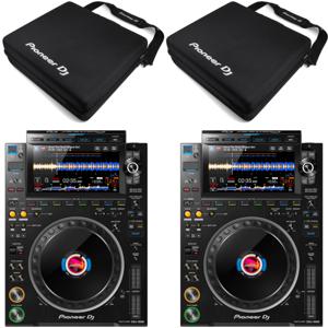Pioneer DJ CDJ-3000 (2x) + DJC-3000 flightbag (2x)