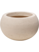 Baq Polystone Plain Bowl Natural, 17x11cm