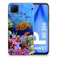 Huawei P40 Lite | TPU Hoesje | Vissen