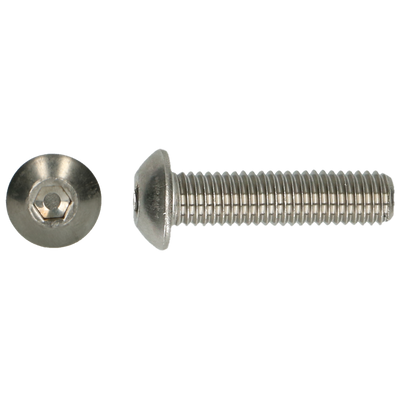 pgb-Europe PGB-FASTENERS | BZK bolkopschroef oef A2 ISO 7380-1 M10x30 | 100 st 073801A70010000303