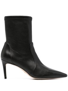 Stuart Weitzman bottines Stuart 85 mm en cuir - Noir