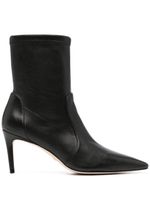 Stuart Weitzman bottines Stuart 85 mm en cuir - Noir - thumbnail