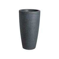 Bloempot Strata Grijs Donker grijs Plastic 40 x 40 x 75 cm